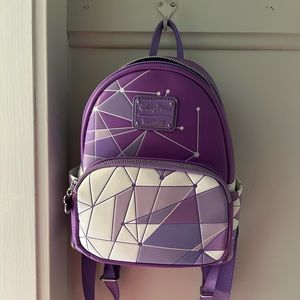 Loungefly purple wall backpack